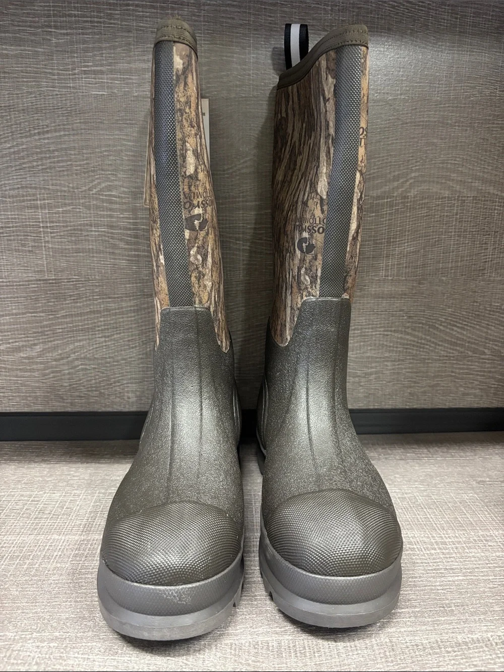 Men's Muck Chore Classic Tall Boot (Brown/Mossy Oak) - Size 7